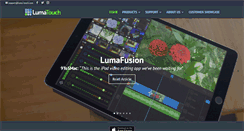 Desktop Screenshot of luma-touch.com